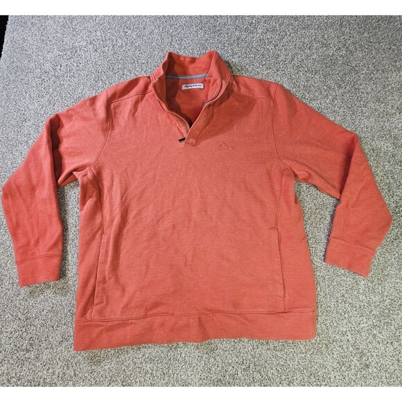 Tommy Bahama Other - Tommy Bahama Sweatshirt Adult Large 1/4 Zip‎ Relax Marlin Fish Sweater Mens